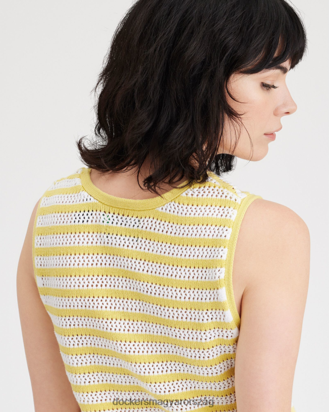 Dockers nők pulóver tank, normál szabású P840P1134 ruházat amar ananász szelet - sárga